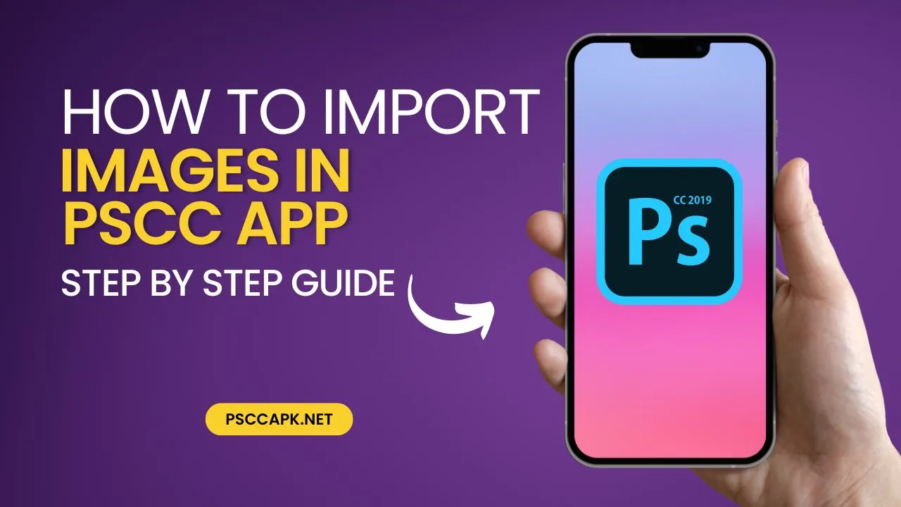 How to Import Images in PS CC App